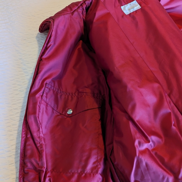 VINTAGE Bogner Cherry Red Winter Coat!😍💗 - Picture 12 of 12